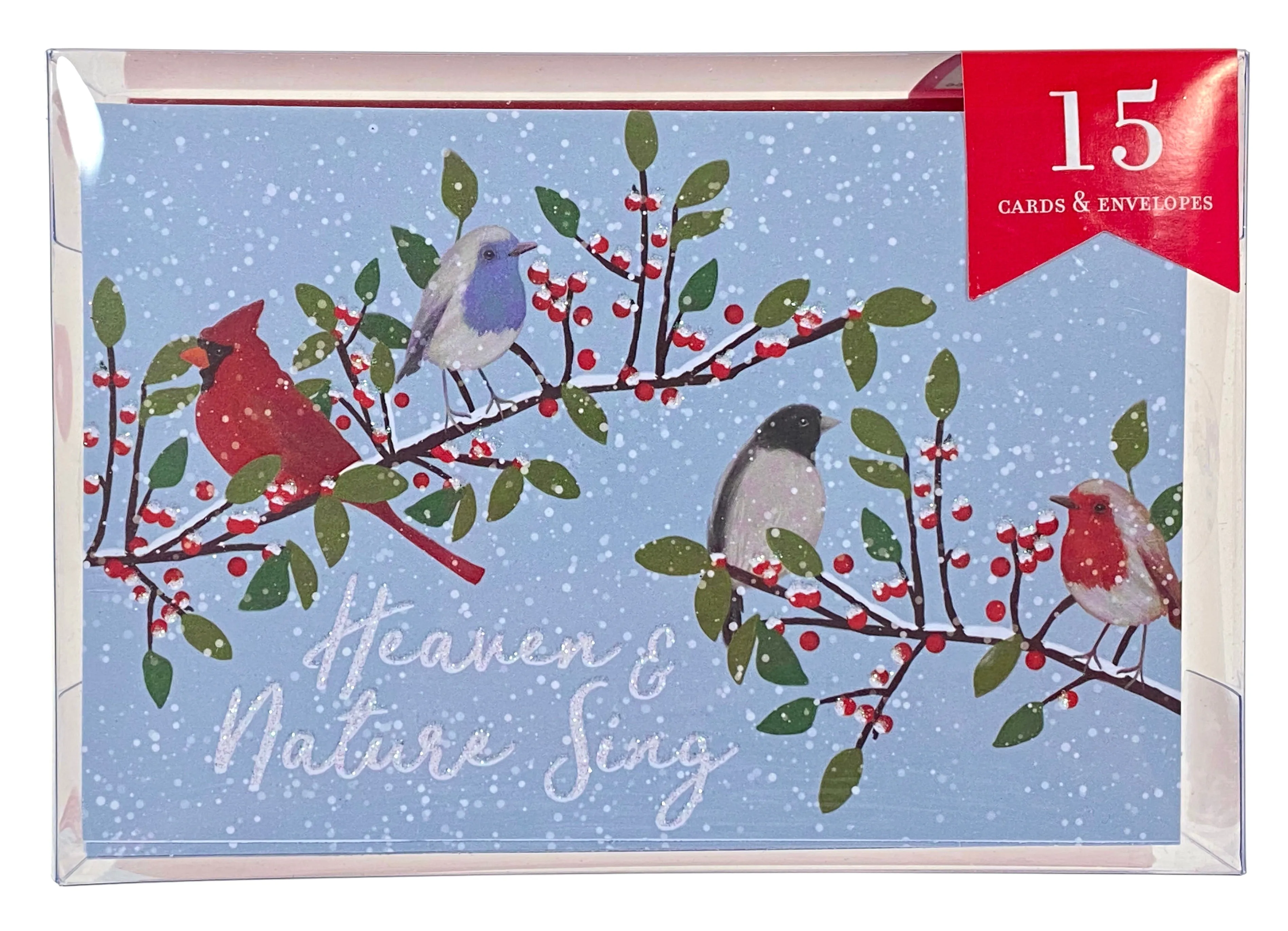 Boxed Christmas Cards - Winter Song Birds