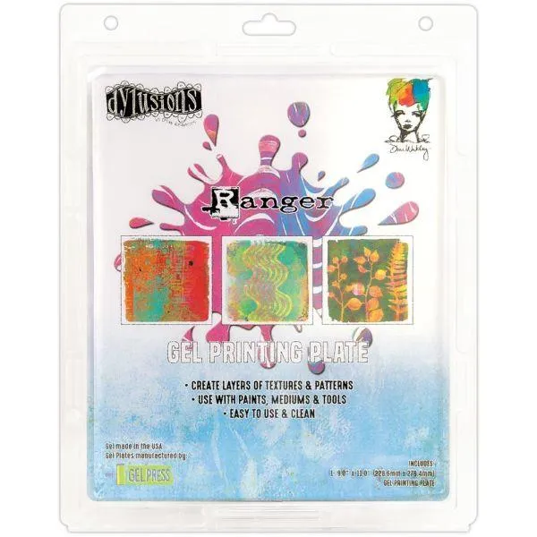 glossy Gel Plate - 9"X11"