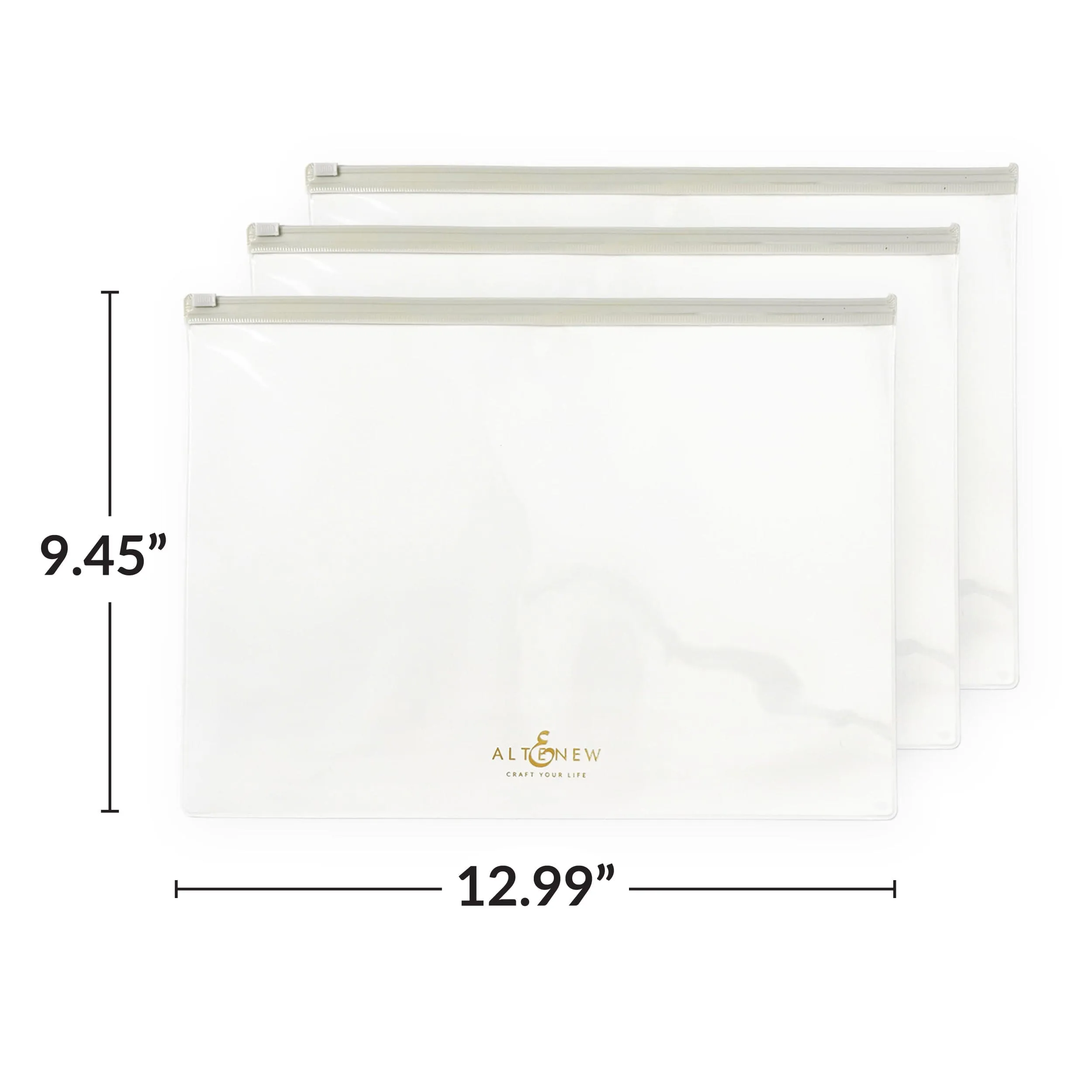 bundle Zip 'N' Keep - Gray (3/Pack)