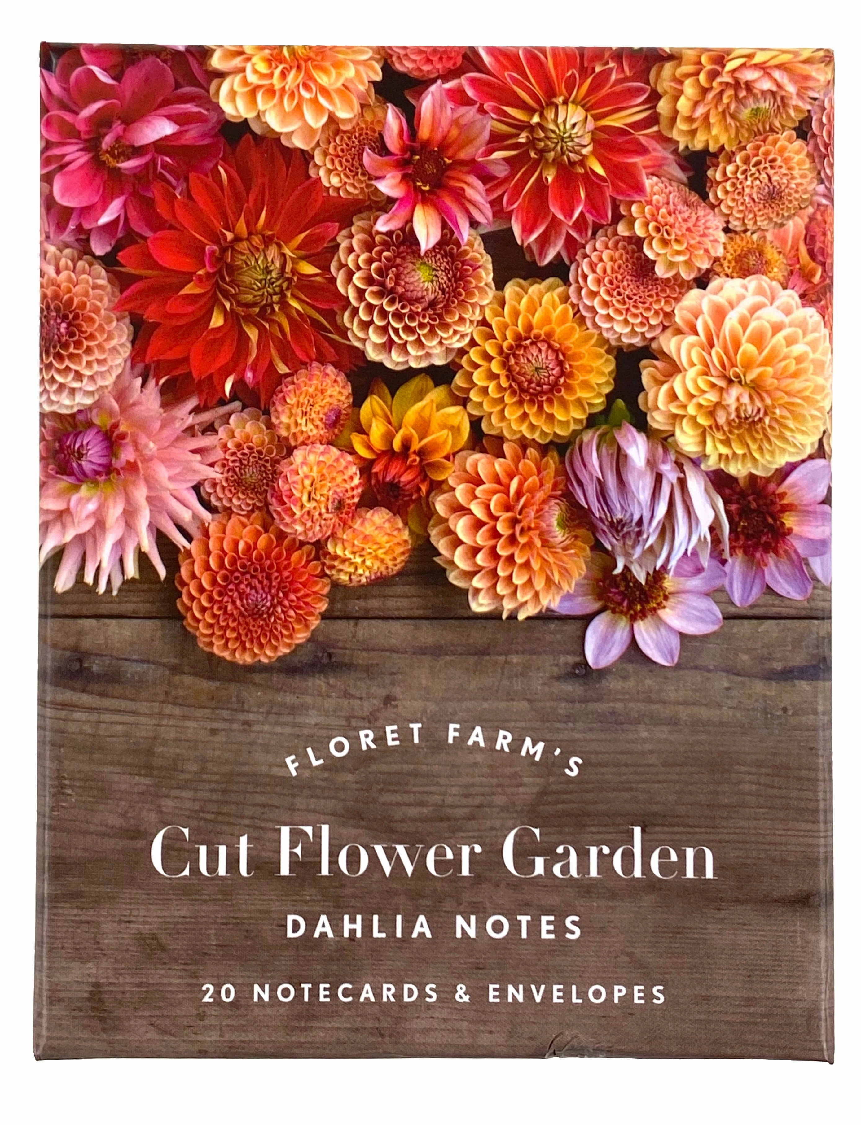 Boxed Assorted Notecards - Cut Flower Garden Dahlia Notes