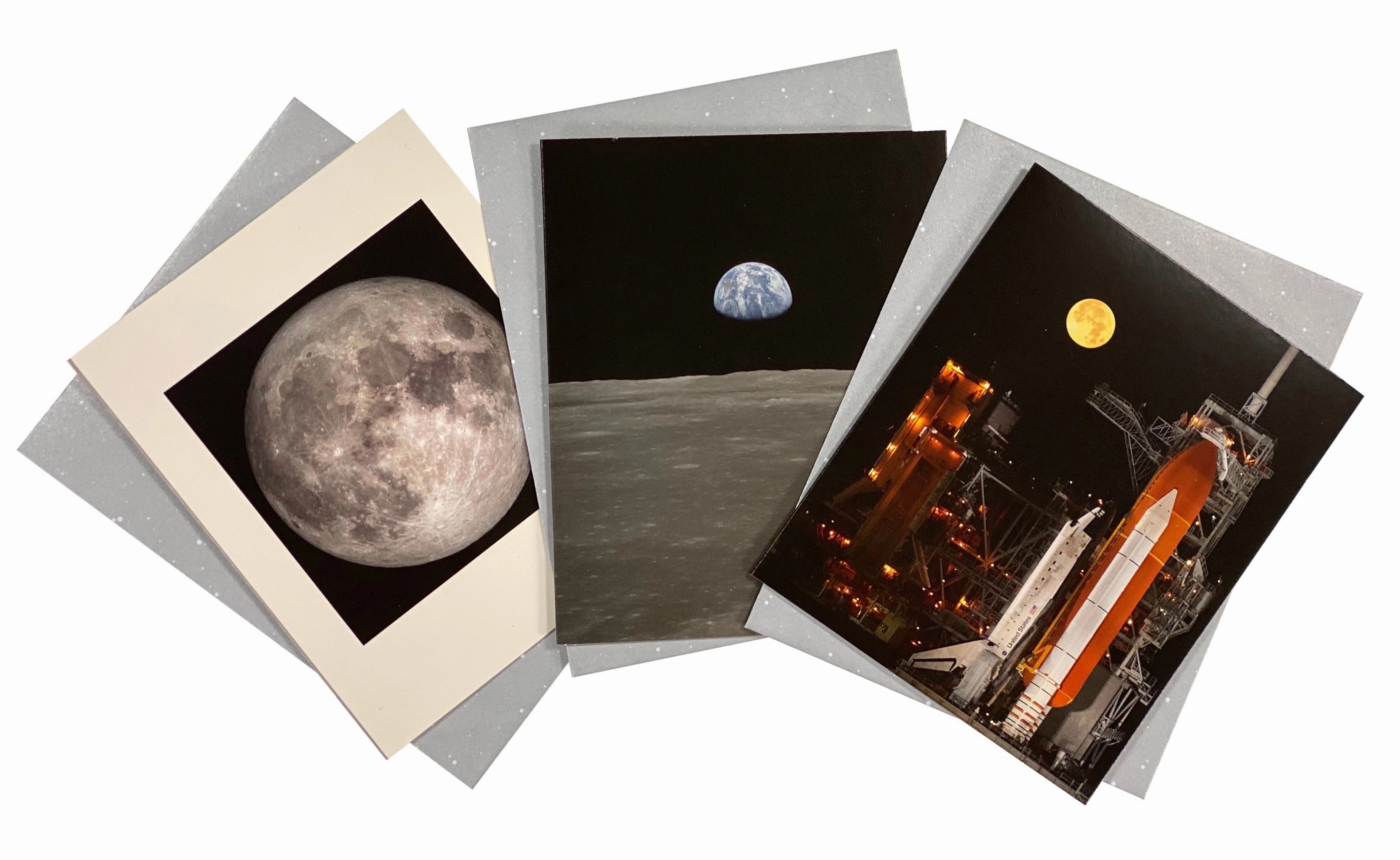 Boxed Assorted Notecards - Moon Notes