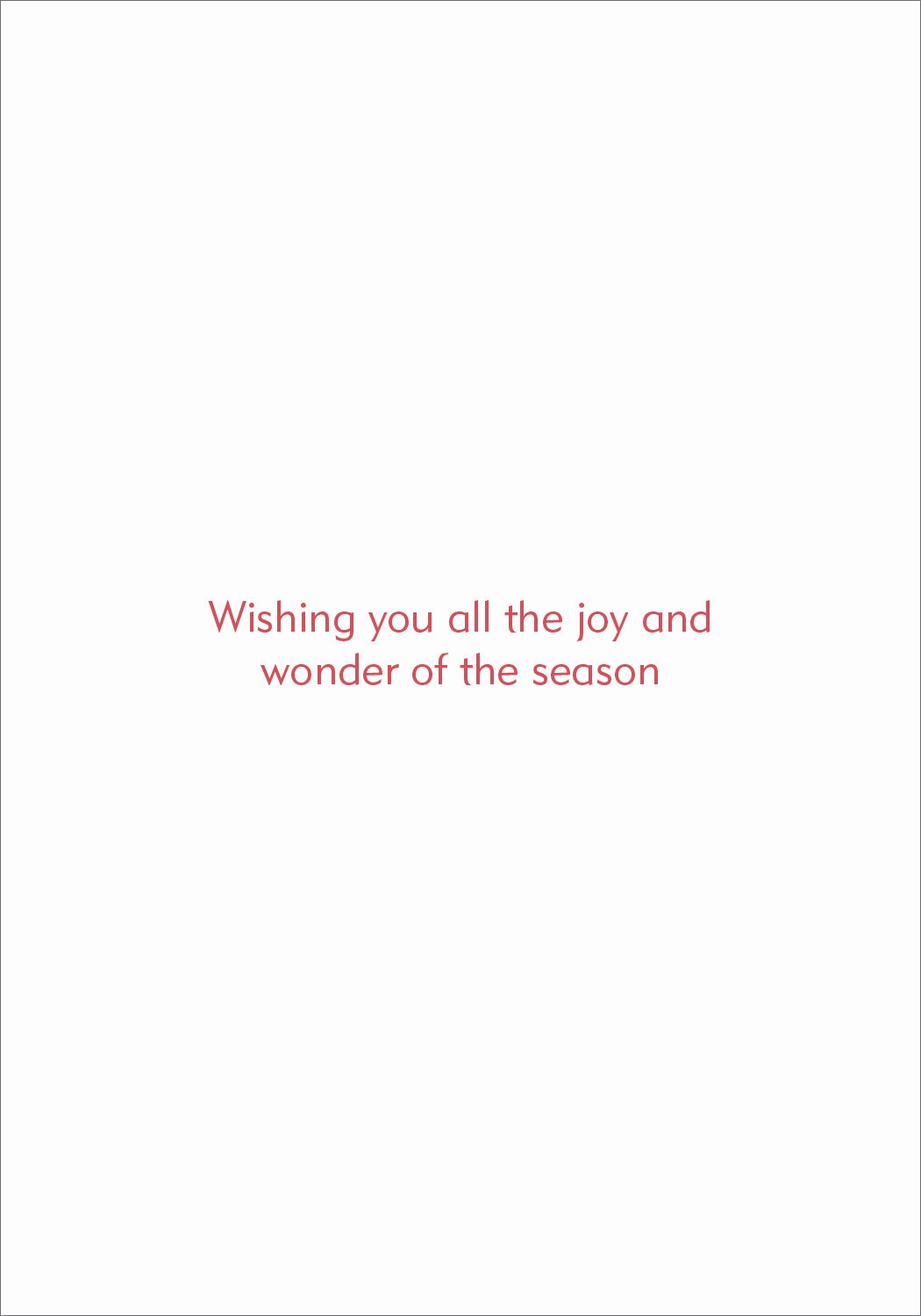 Boxed Christmas Cards - Joy To The World