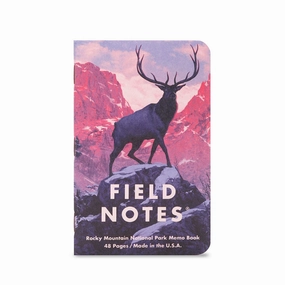 strong lightweight Field Notes National Parks Edition Pocket Notebooks (Set Of 3)