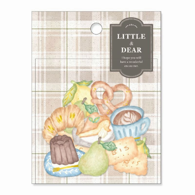 Little And Dear Flake Sticker - Cafe refillable