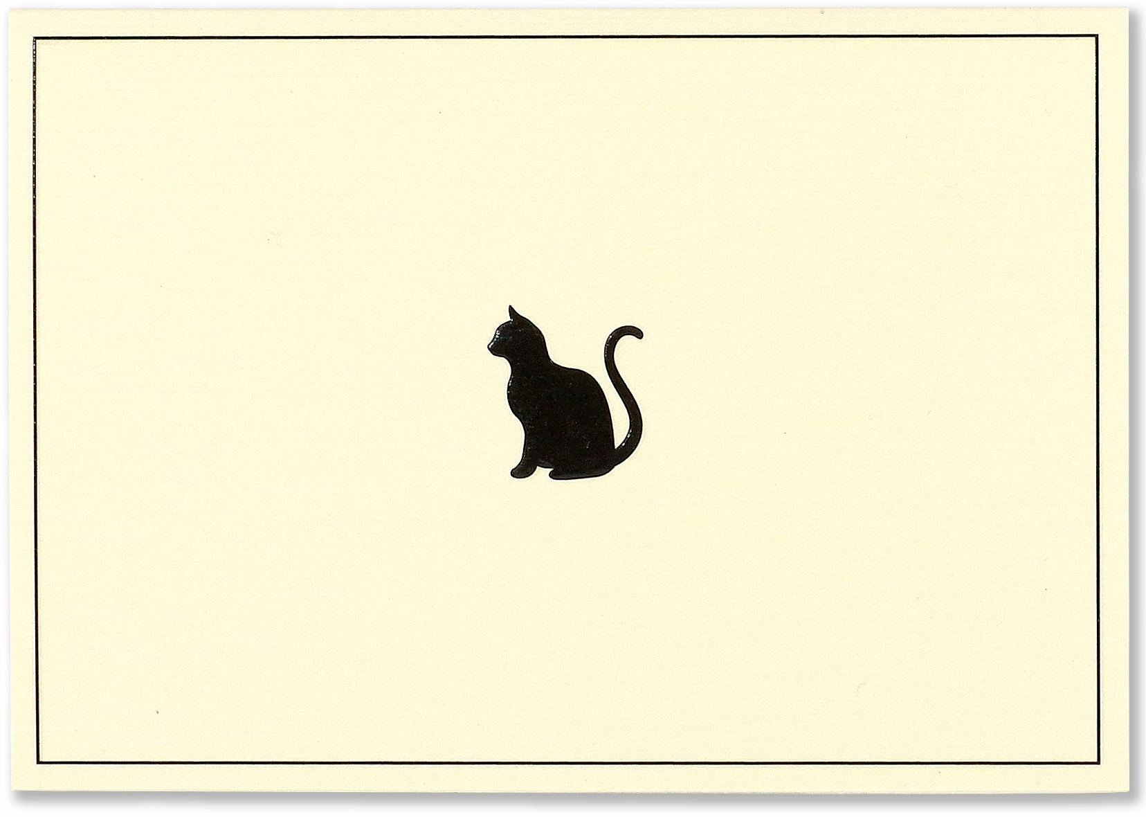 Boxed Note Cards - Black Cat