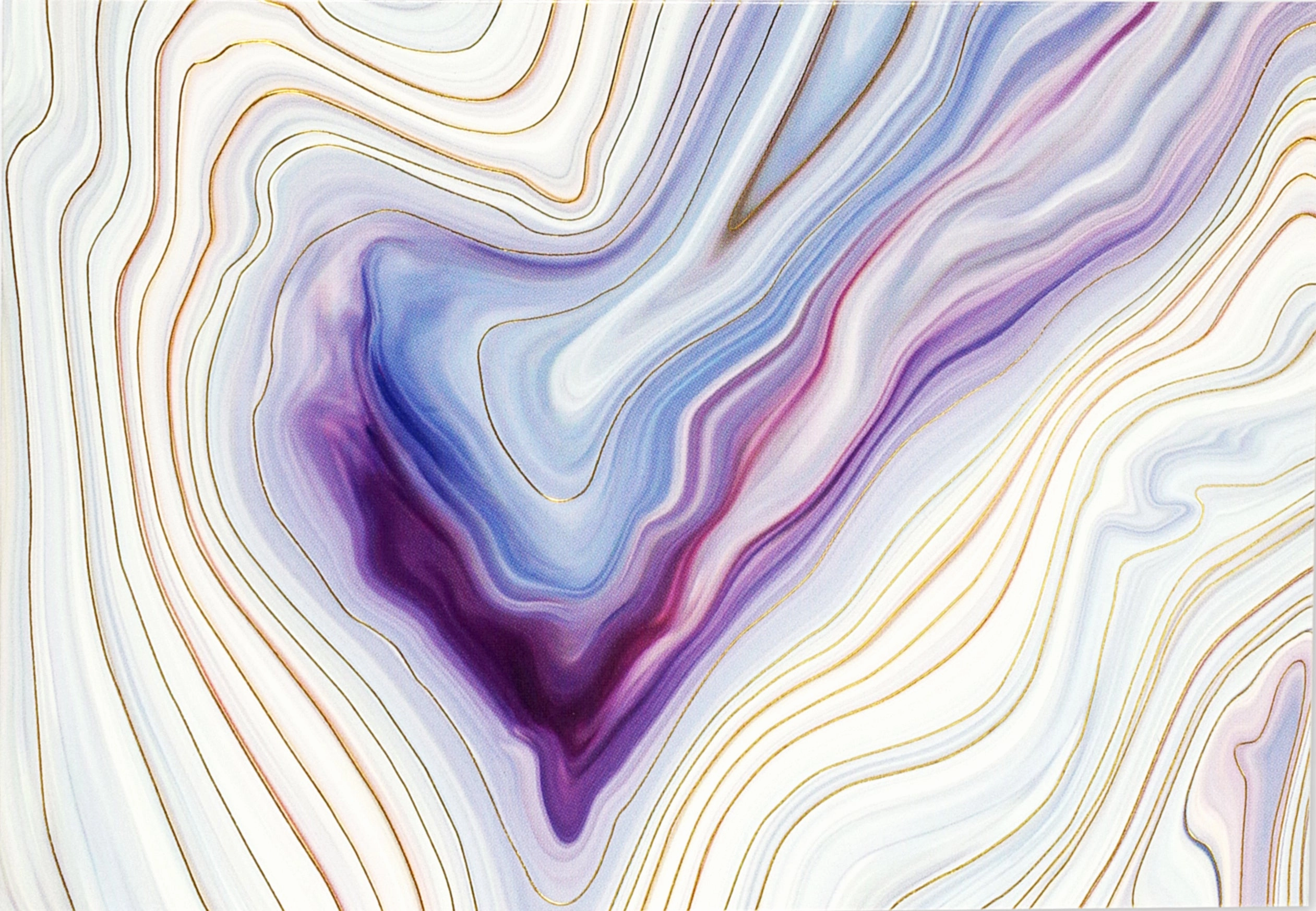 Boxed Note Cards - Blue Agate