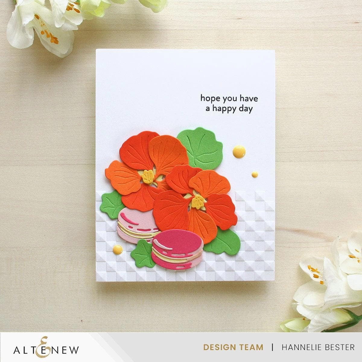 new Sweet Nasturtium Layering Die Set