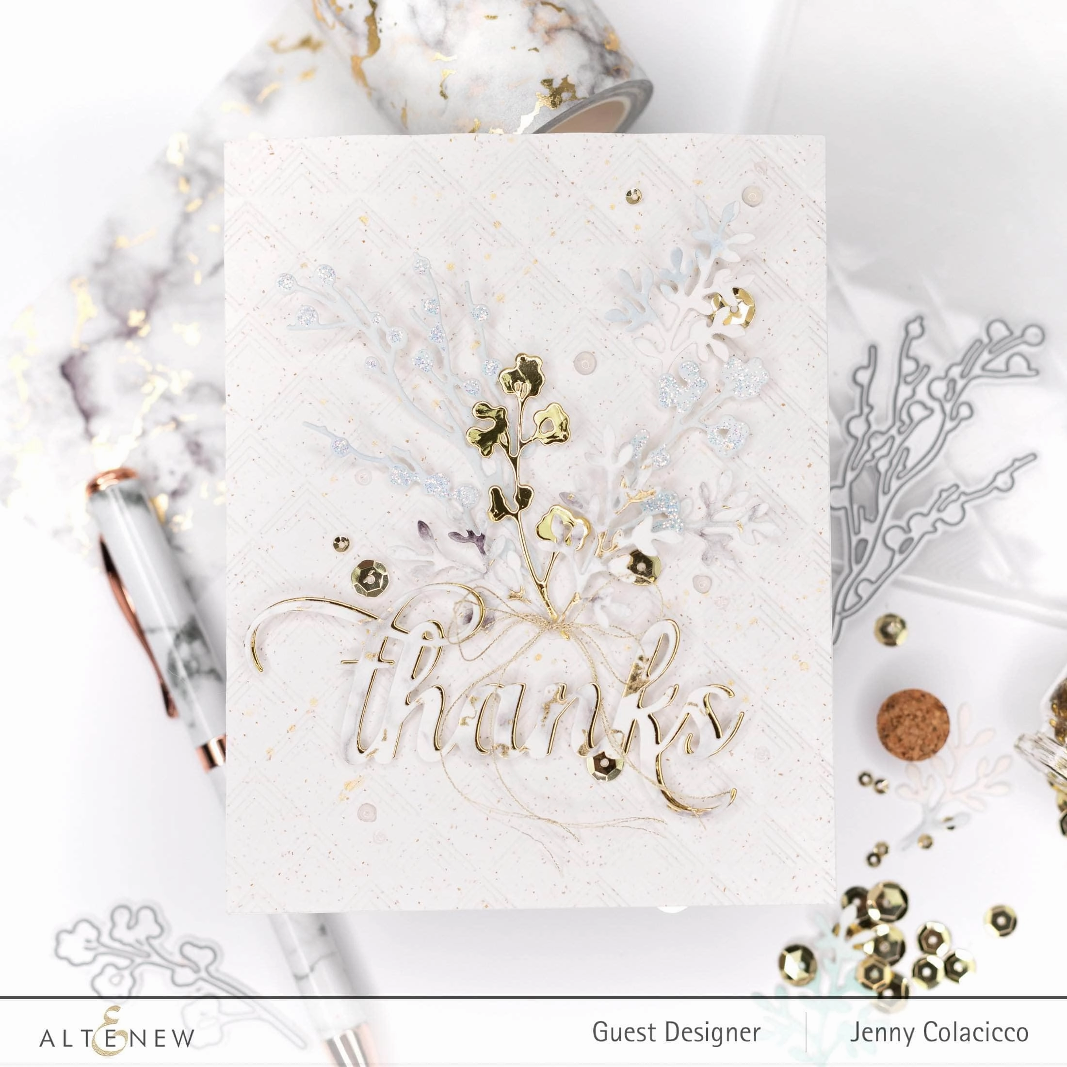 valuable tiny Branches And Berries Die Set