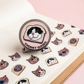 Bread Cat Meme Clear Tape valuable