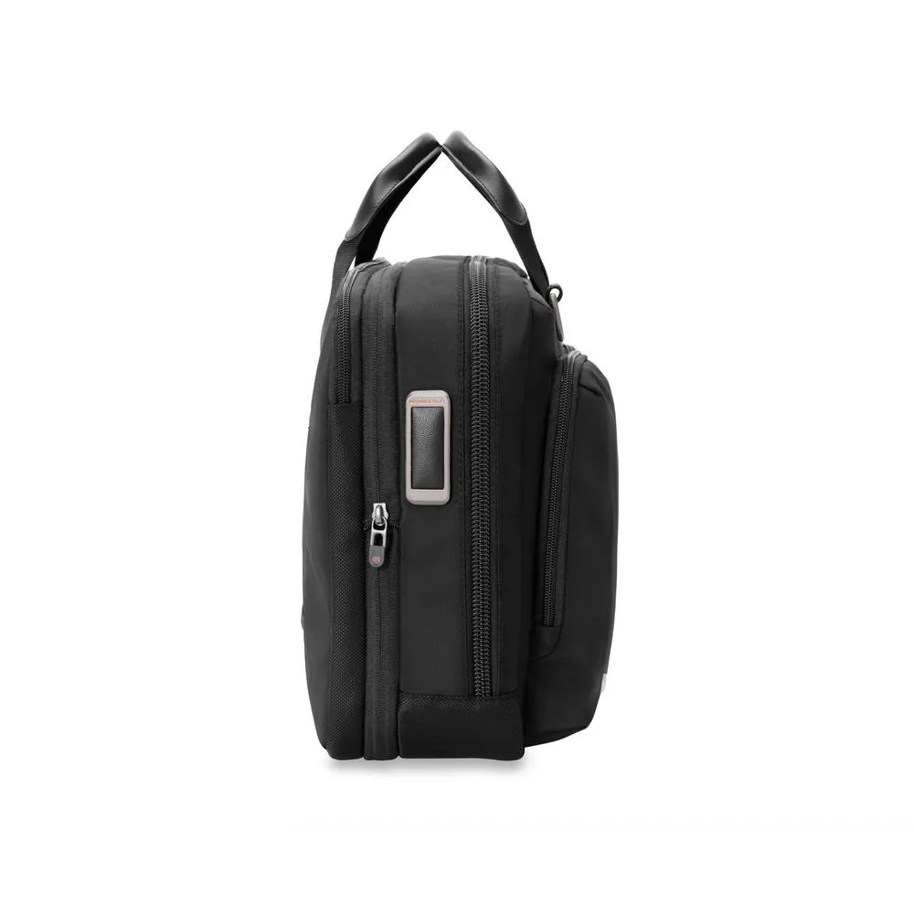 Briggs & Riley Recycelte Day Bag Slim Erweiterbare Aktentasche Briggs-Riley