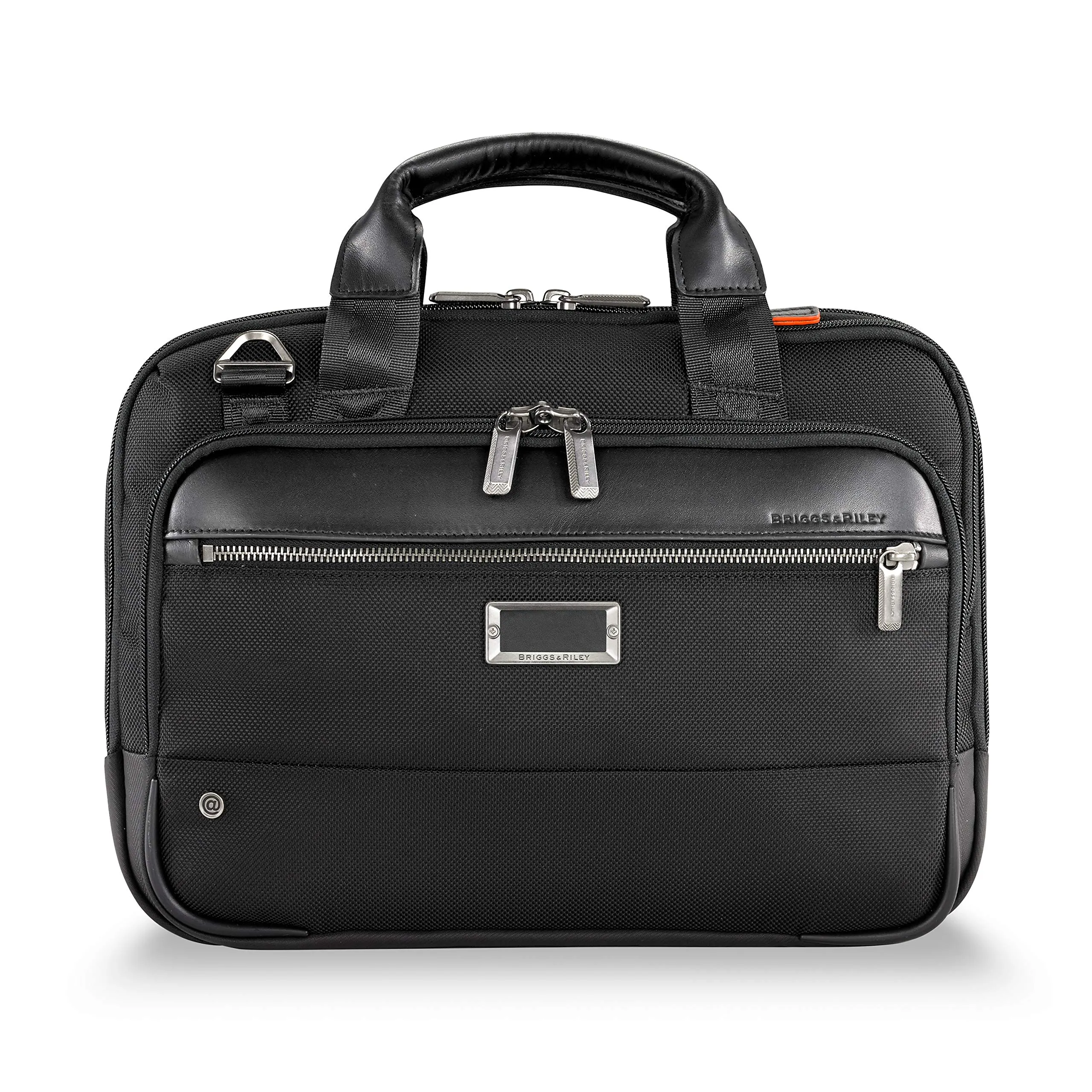 Briggs & Riley @work Medium Aktenkoffer mit Lederapplikationen Briggs-Riley
