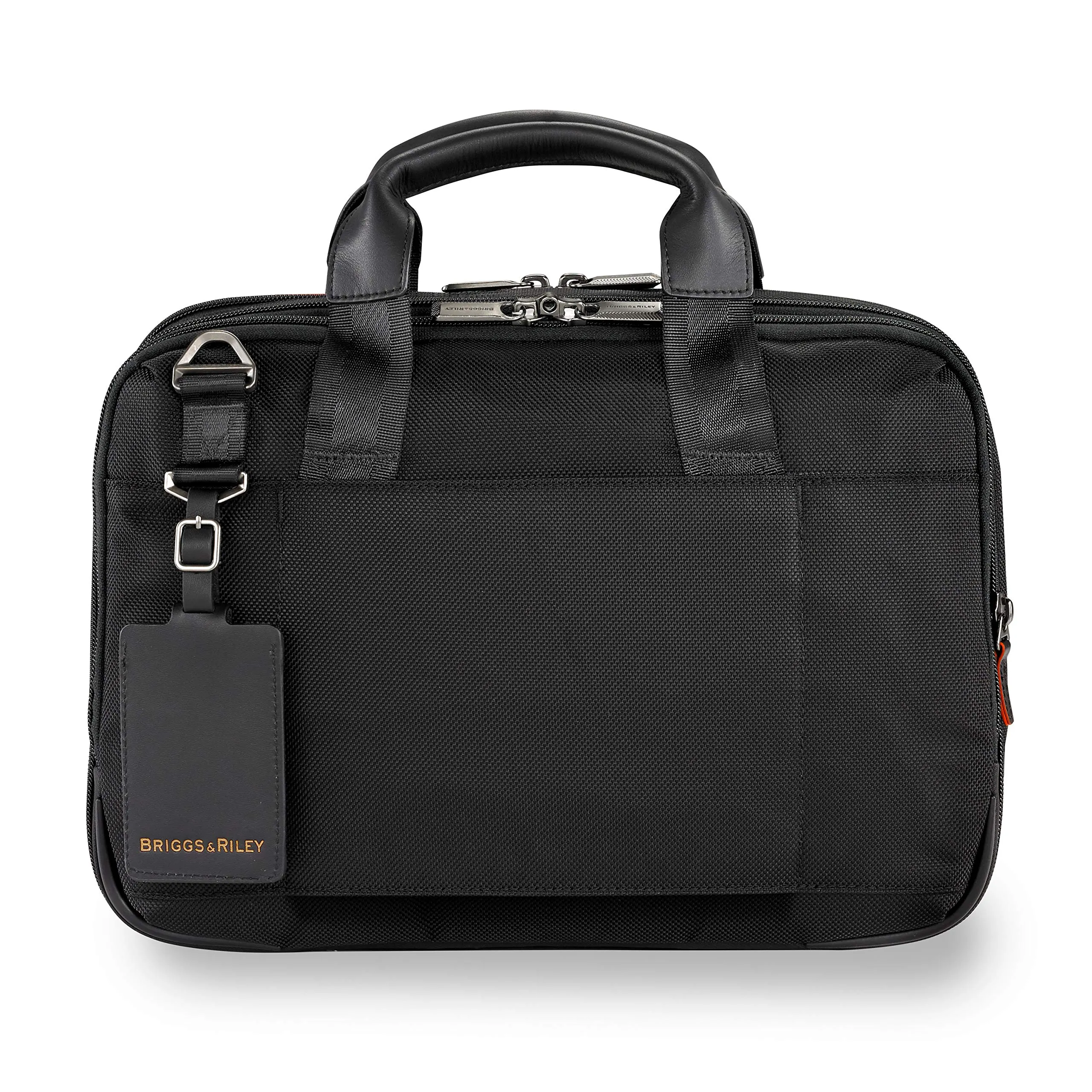 Briggs & Riley @work Medium Aktenkoffer mit Lederapplikationen Briggs-Riley