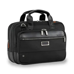 Briggs & Riley @work Medium Aktenkoffer mit Lederapplikationen Briggs-Riley