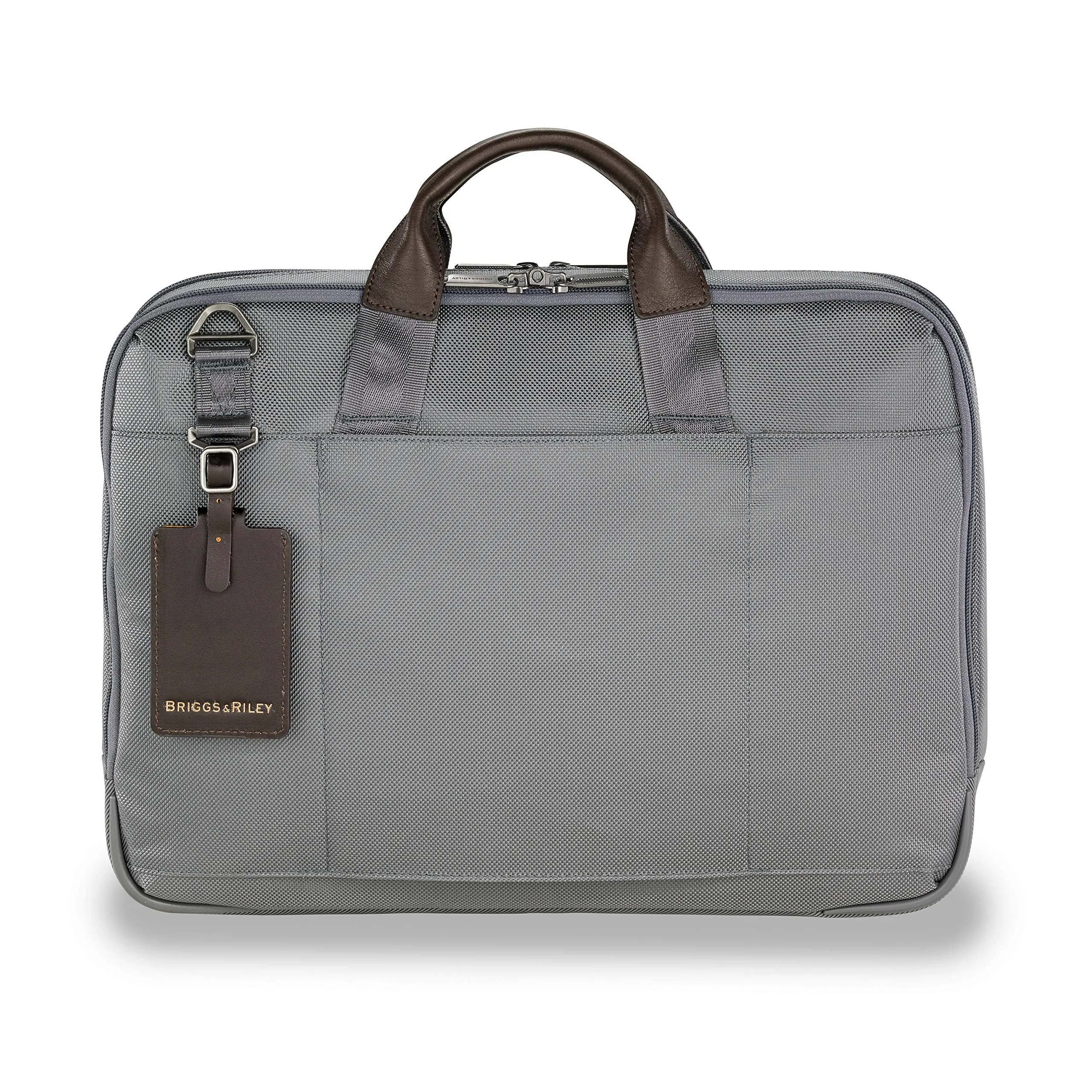 Briggs & Riley @work Medium Aktenkoffer mit Lederapplikationen Briggs-Riley