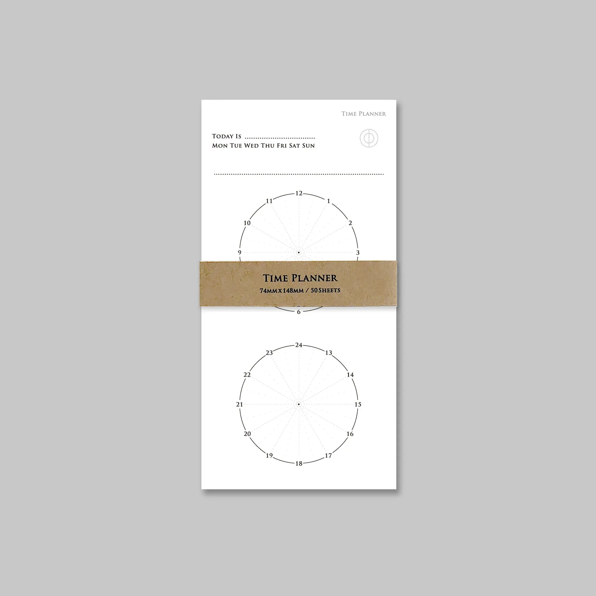 versatile Knoop Works Time Planner Notepad