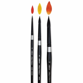 maxi Black Velvet Set Of 3 Brushes Susan Louise Moyer Master Specialty