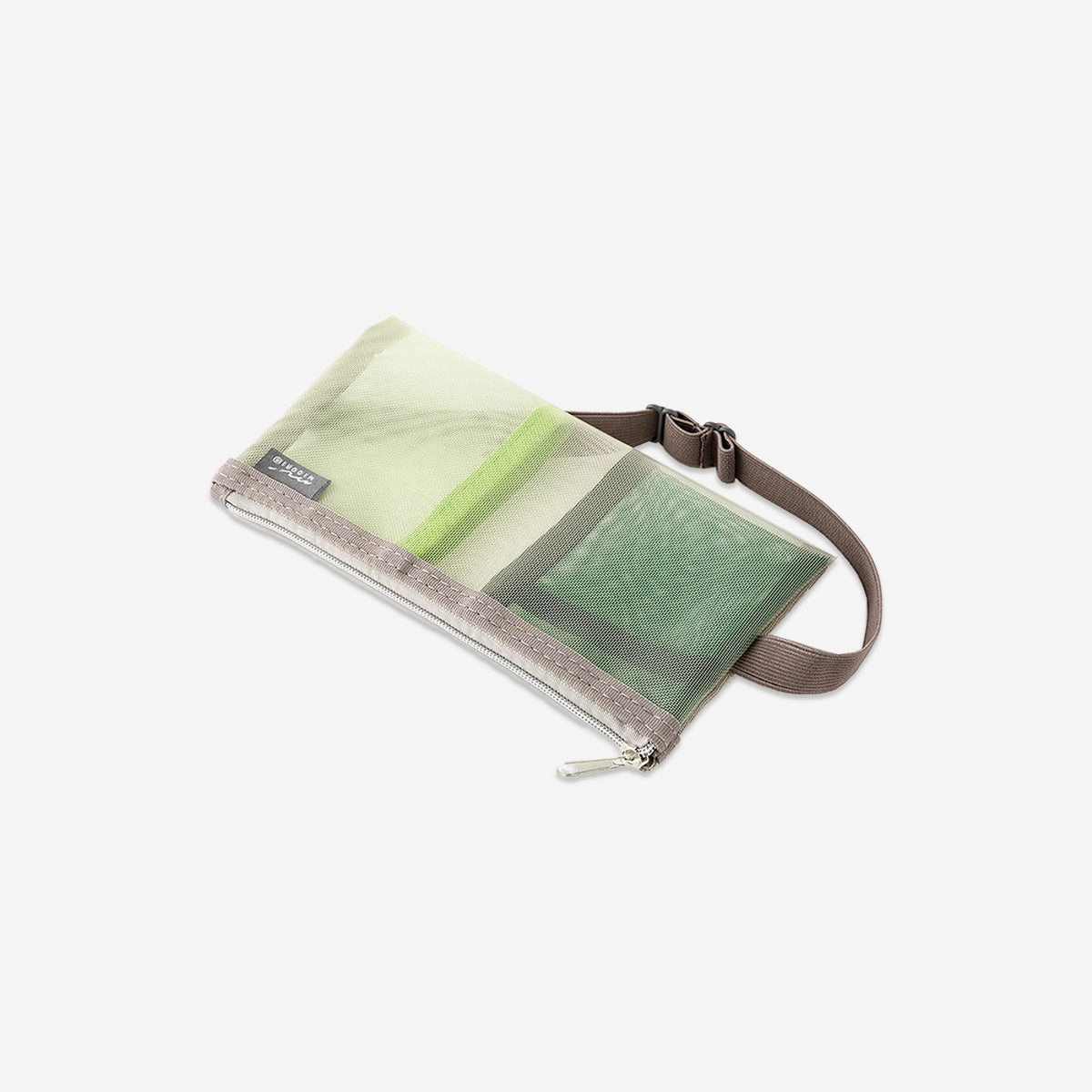 short trusted Book Band Pen Case // Mesh Green