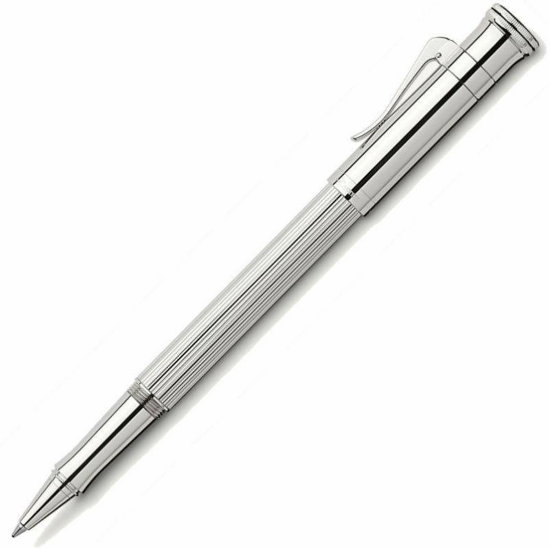 Graf Von Faber-Castell Classic Sterling Silver Rollerball paper