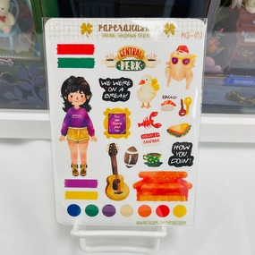 limited Paperaicashop Friends Planner Sticker