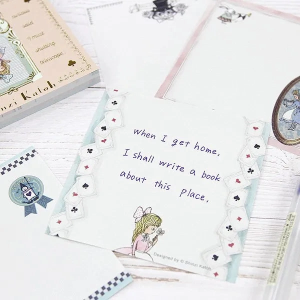 vivid alloy Shinzi Katoh Memo Pad - Drink Me