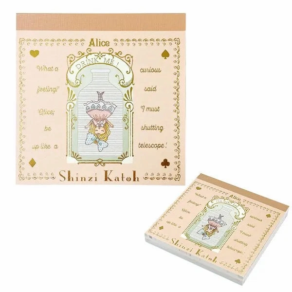 shockproof Shinzi Katoh Memo Pad - Drink Me