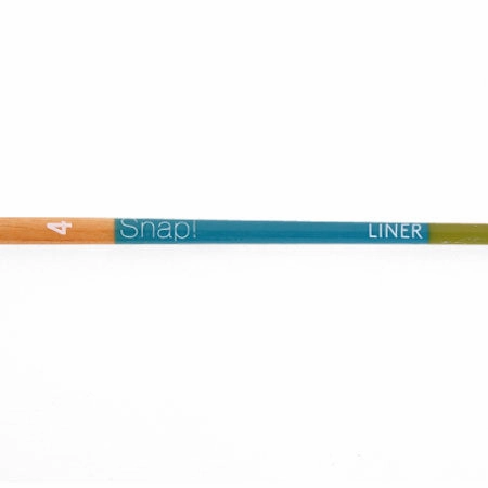 Snap! Paintbrush  Liner, White Synthetic resin