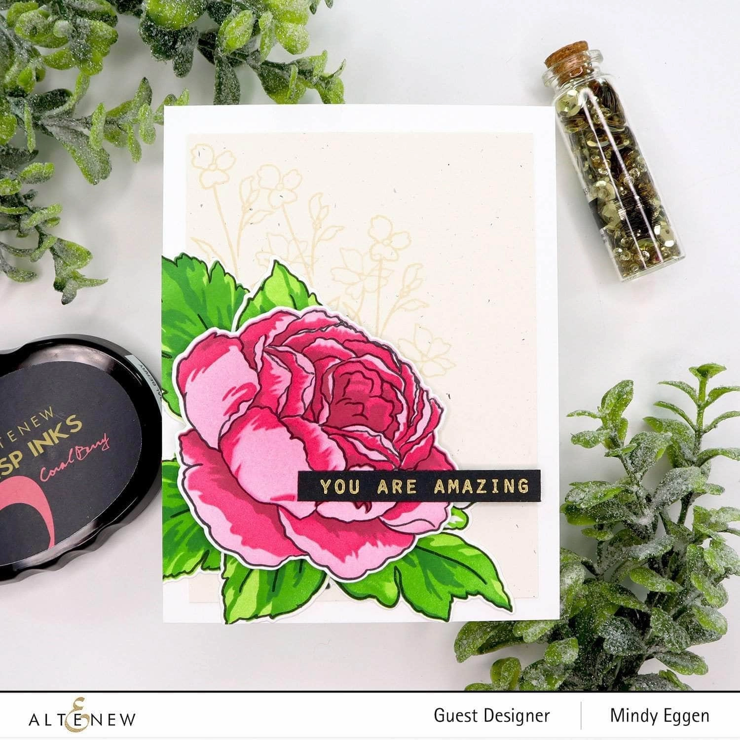 Tranquility Rose Die Set slim