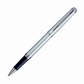 Waterman Hemisphere Stainless Steel Rollerball Pen adjustable