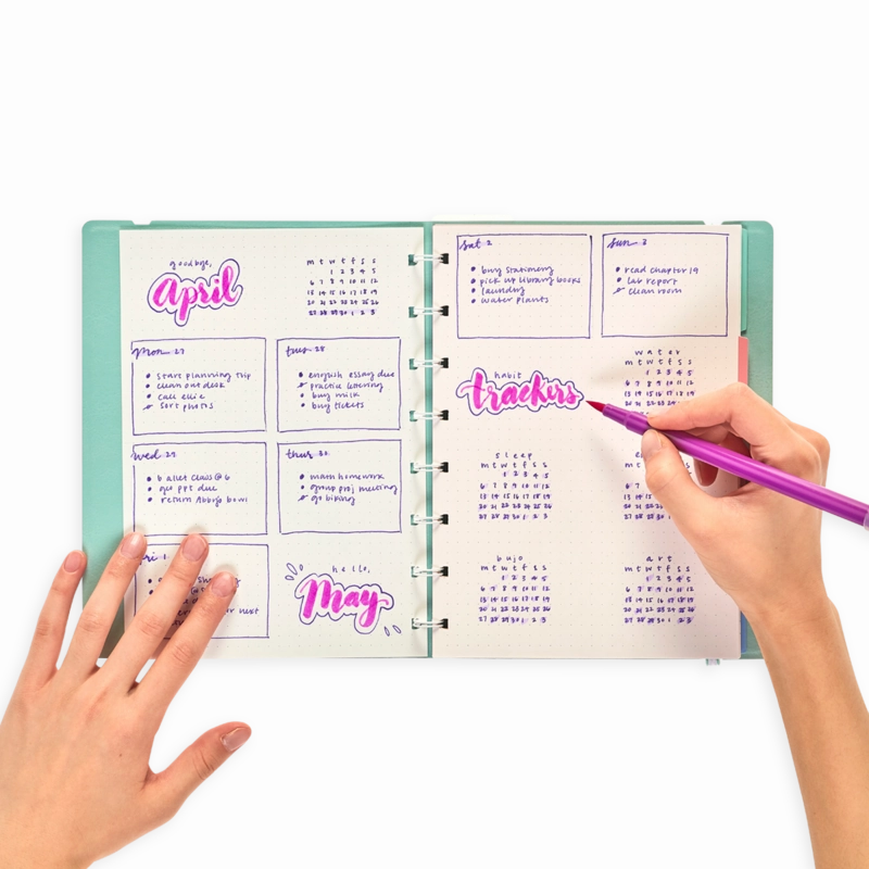 Brilliant Brush - 12 Brush Tip Markers
