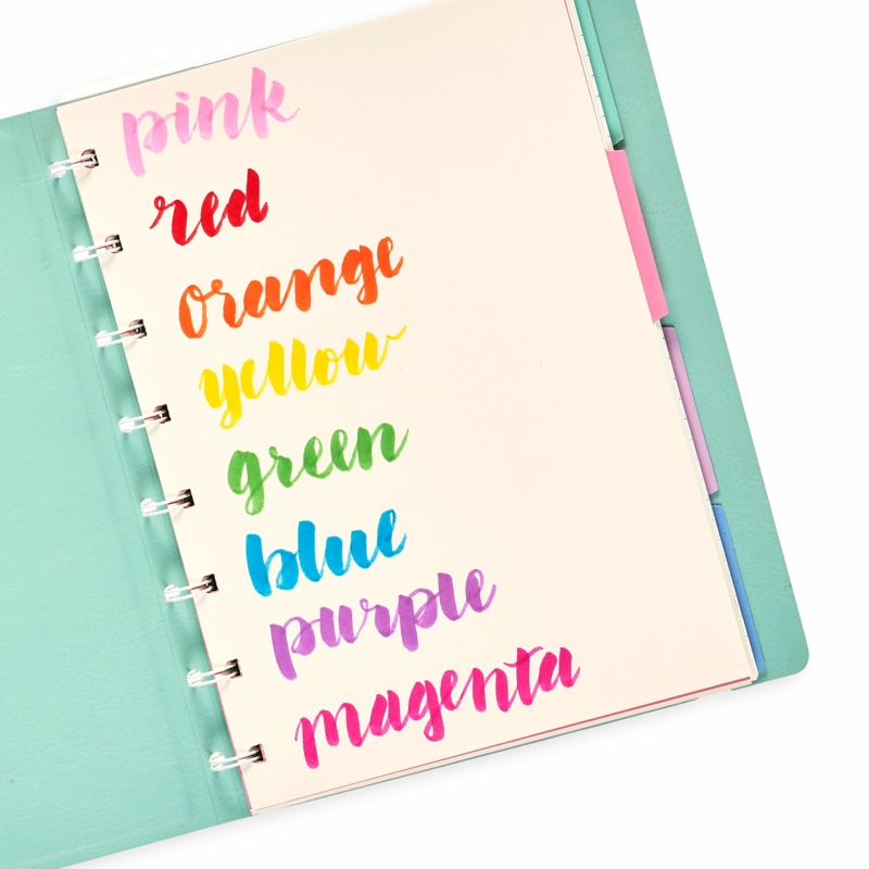 Brilliant Brush - 12 Brush Tip Markers