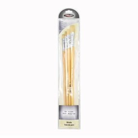 Bristle Brushes, Set Of 4 daily