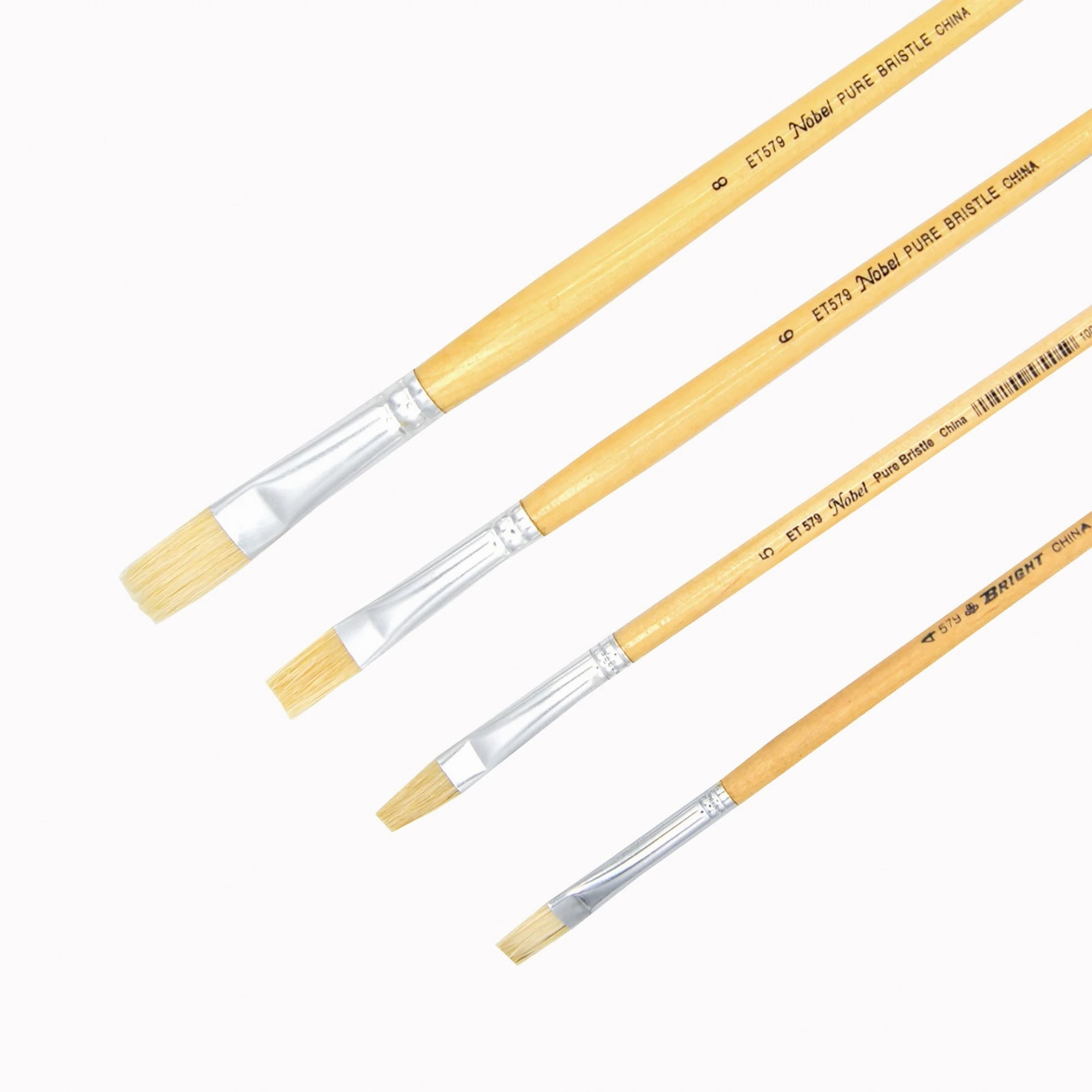latest Bristle Brushes, Set Of 4