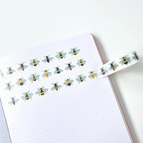 collectible British Bees Washi Tape