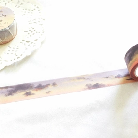 Cloudy Days Spring Washi Tape earthy wide