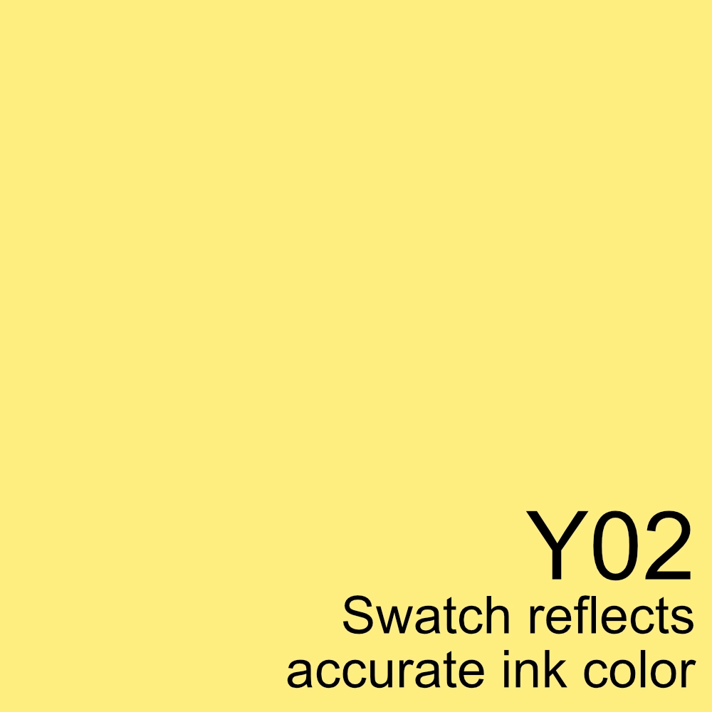 retro Copic Sketch Marker - Y02 Canary Yellow
