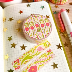 special Floral Washi Tape