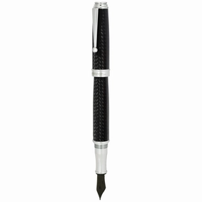 portable Monteverde Invincia Deluxe Chrome Fountain Pen
