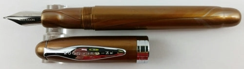 mini new Noodler'S Ink Ahab Midas Pearl Flex Fountain Pen