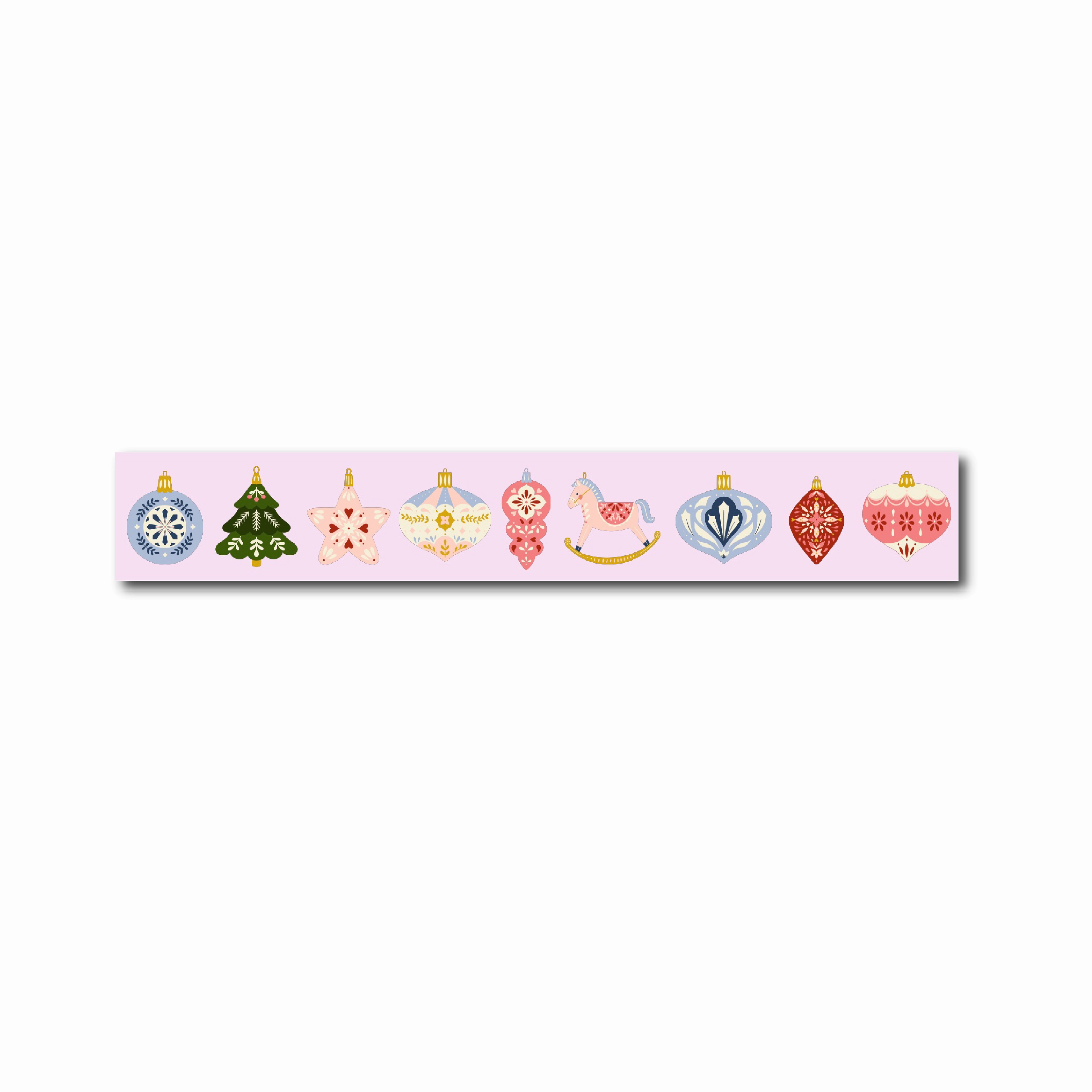 synthetic refined Ornaments Washi Tape