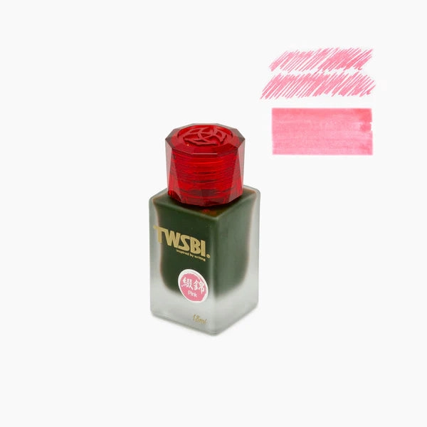 Twsbi 1791 Pink Ink 18Ml new narrow