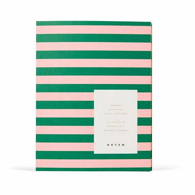 Uma Paper Cover Lay Flat Notebook wide compact