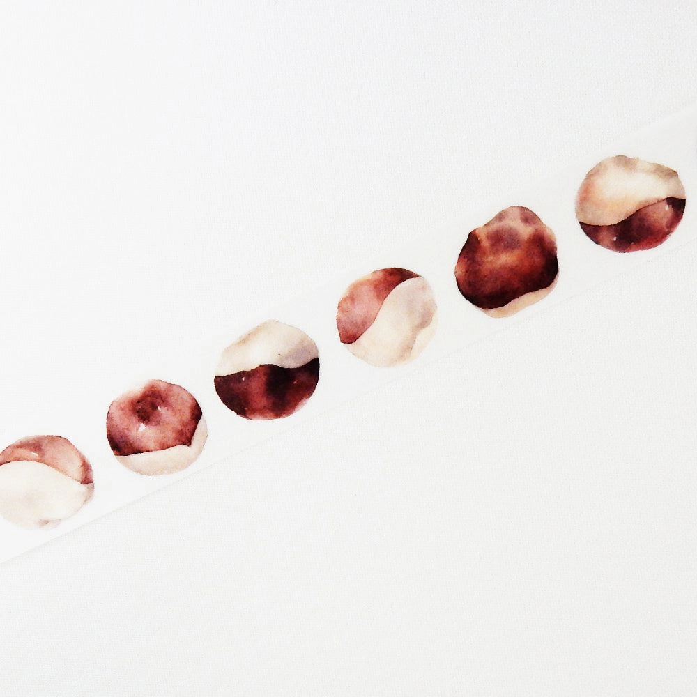 Brown Seeds Washi Tape Liang Feng Path bold