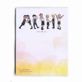Bts Butter Army Notepad set giant