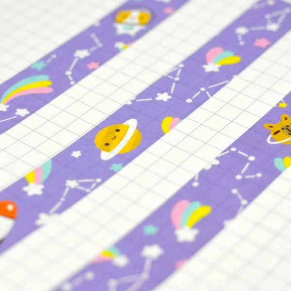 original Bubu And Moonch Space Washi Tape