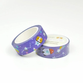 Bubu And Moonch Space Washi Tape classic