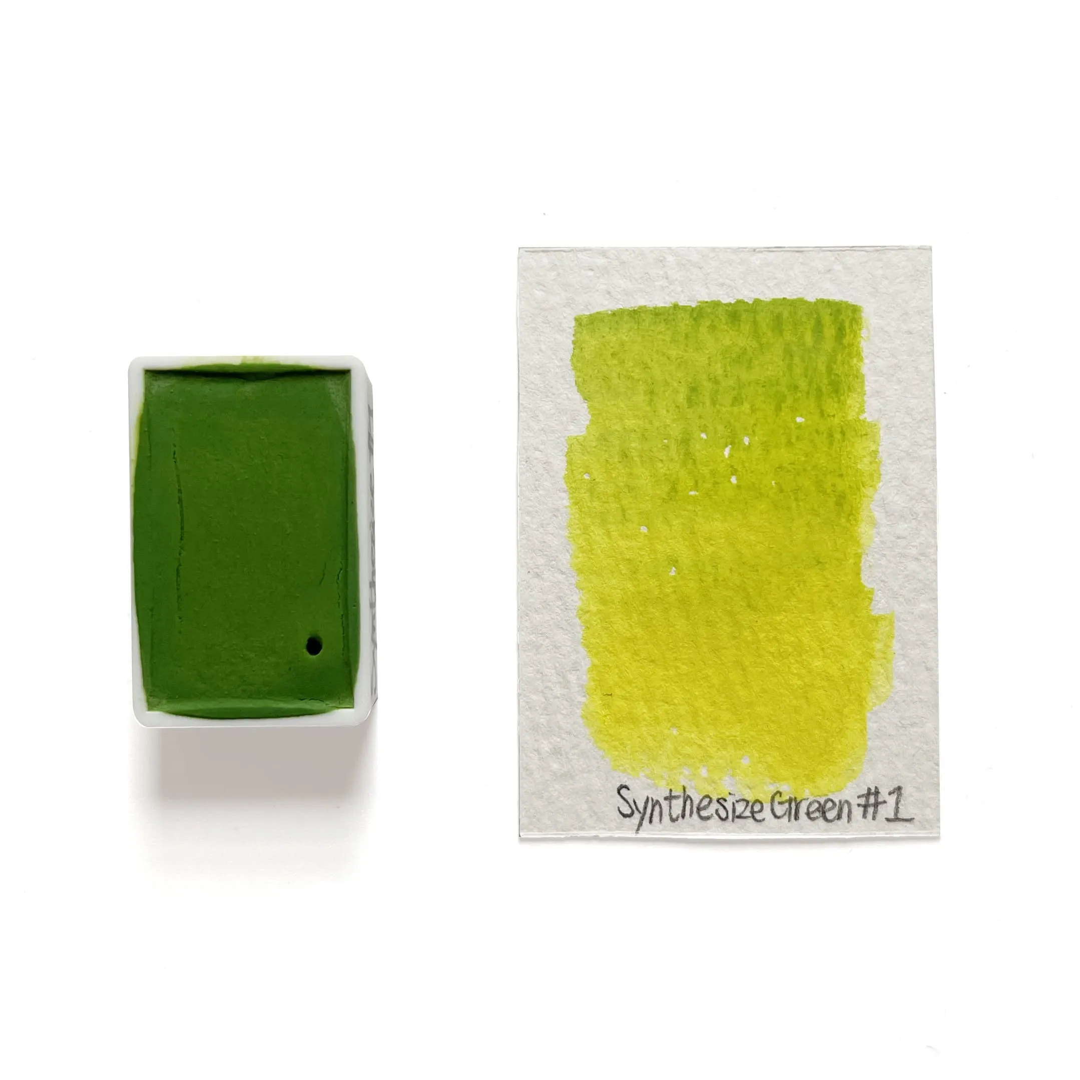 L'Oeil Synthesize #1 - Artist Grade Handmade Honey Based Watercolor Paint Full Pan 3.2Ml bronze