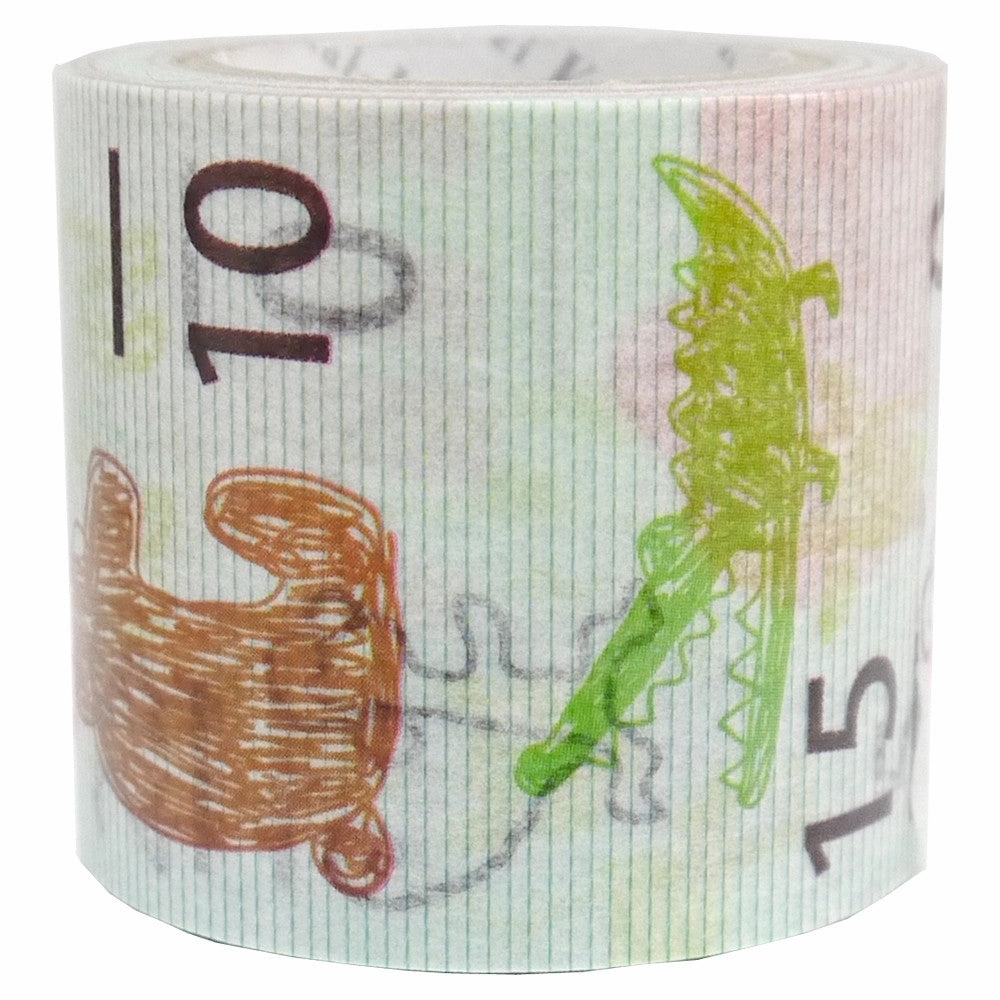 neutral Animal Measure Washi Tape Shinzi Katoh Design