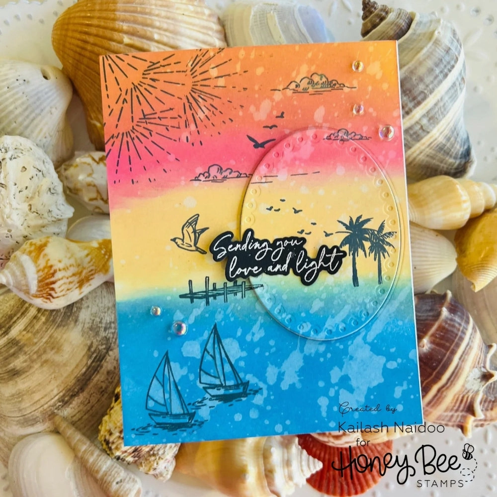 sealed boxed Be The Light - 4X6 Stamp Set