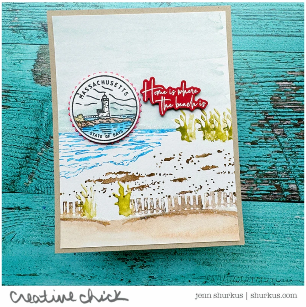economical eco Be The Light - 4X6 Stamp Set