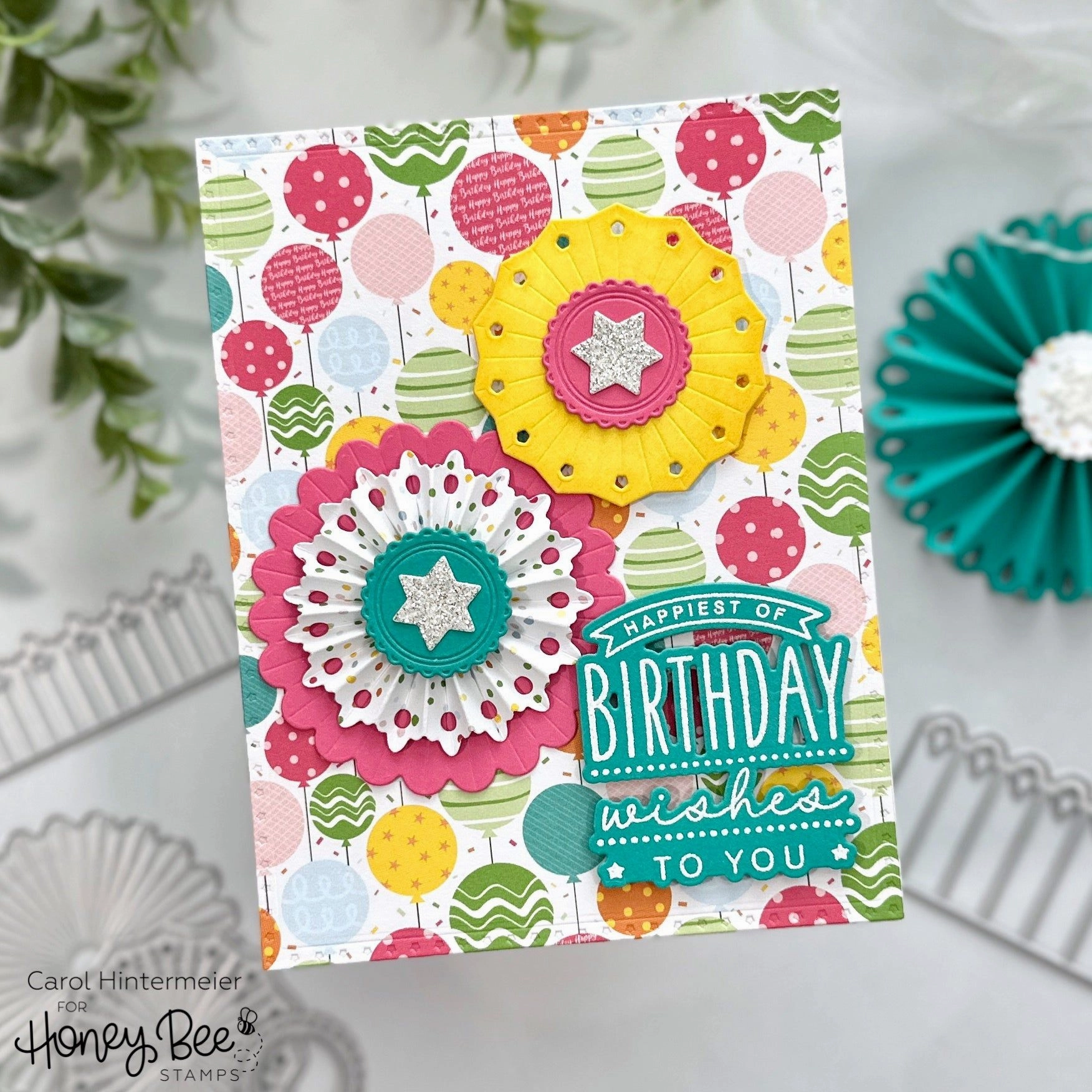 Big Bold Birthday - 4X4 Stamp Set exclusive